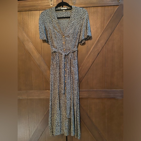 WHISTLES Spotted Animal Anita Dress - Picture 3 of 5